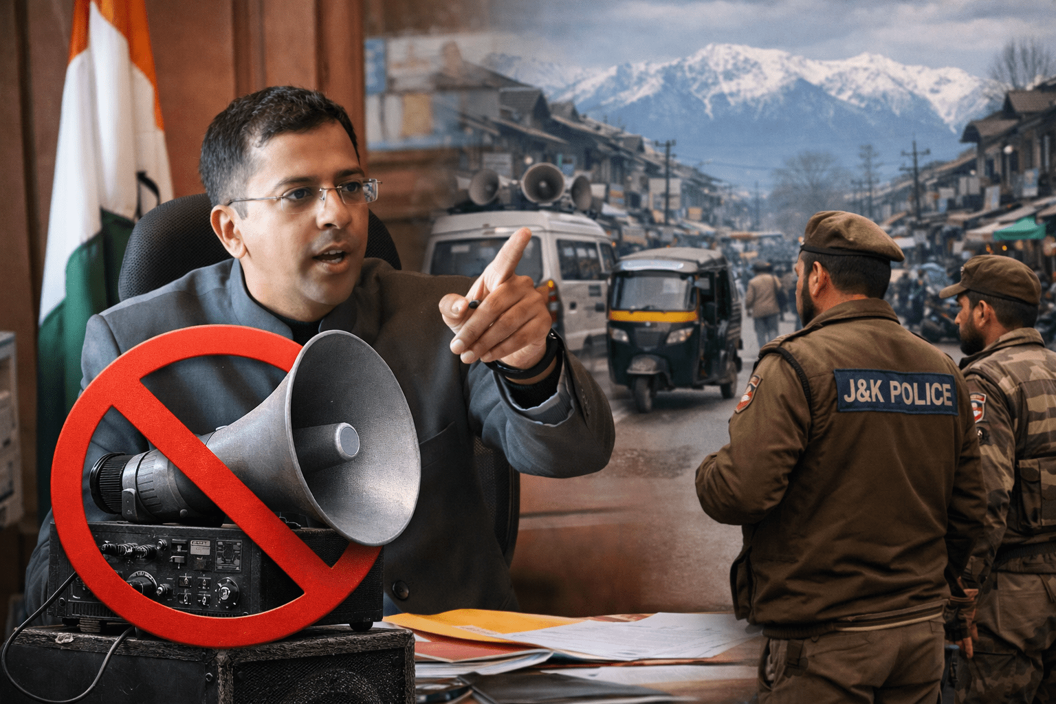 Silence for Health: DC Shopian Imposes Two-Month Ban on Loudspeakers/Amplifiers