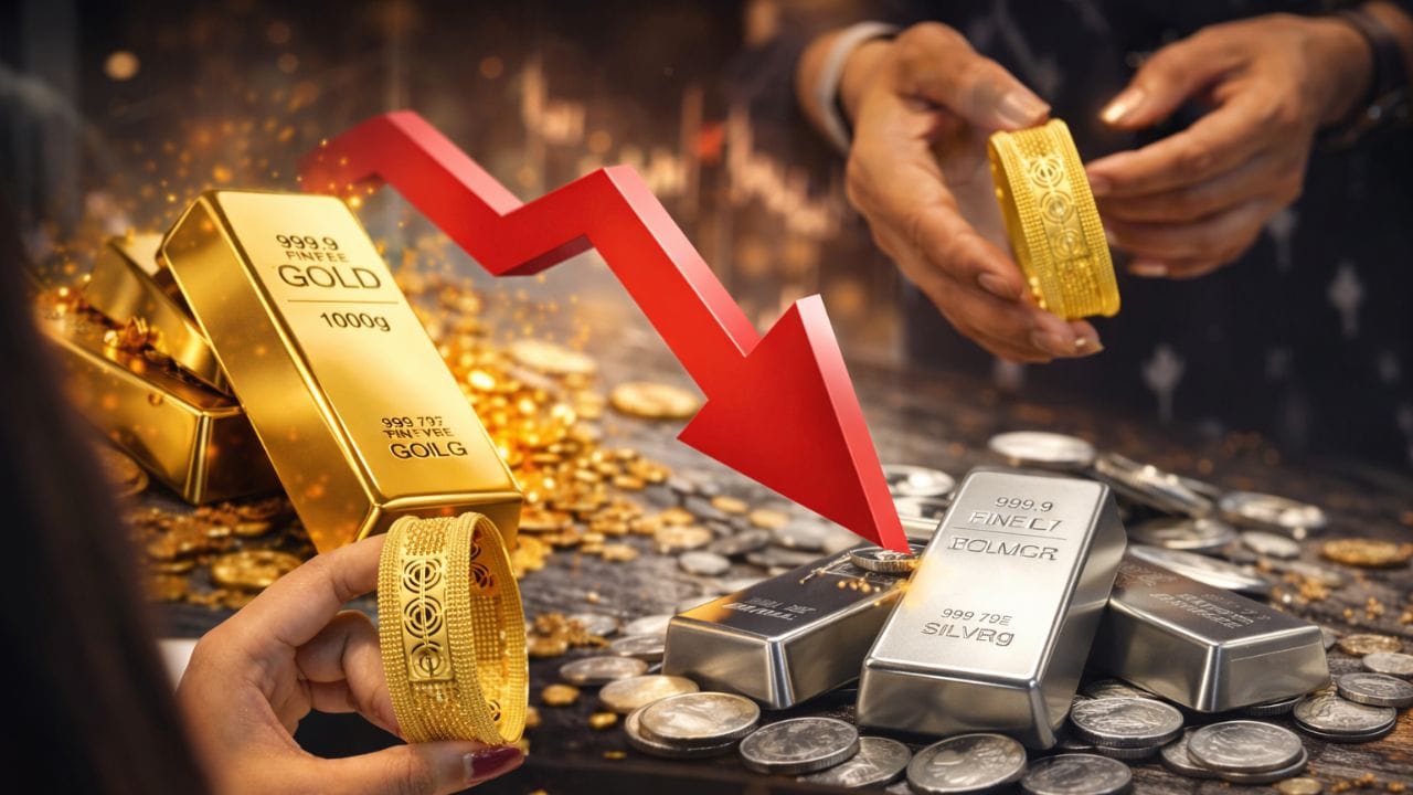 Gold and Silver Prices Fall Sharply After Big Rise: What Is Happening and What Comes Next?