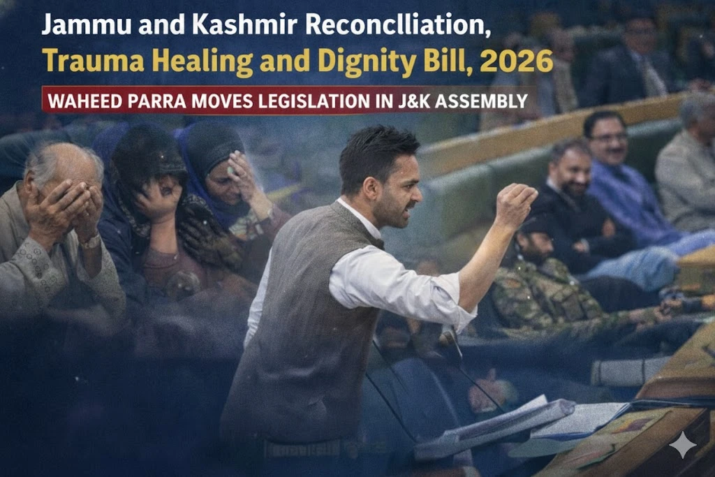 After Decades of Conflict, Waheed Parra Moves Bill on Trauma Healing and Dignity in J&K Assembly