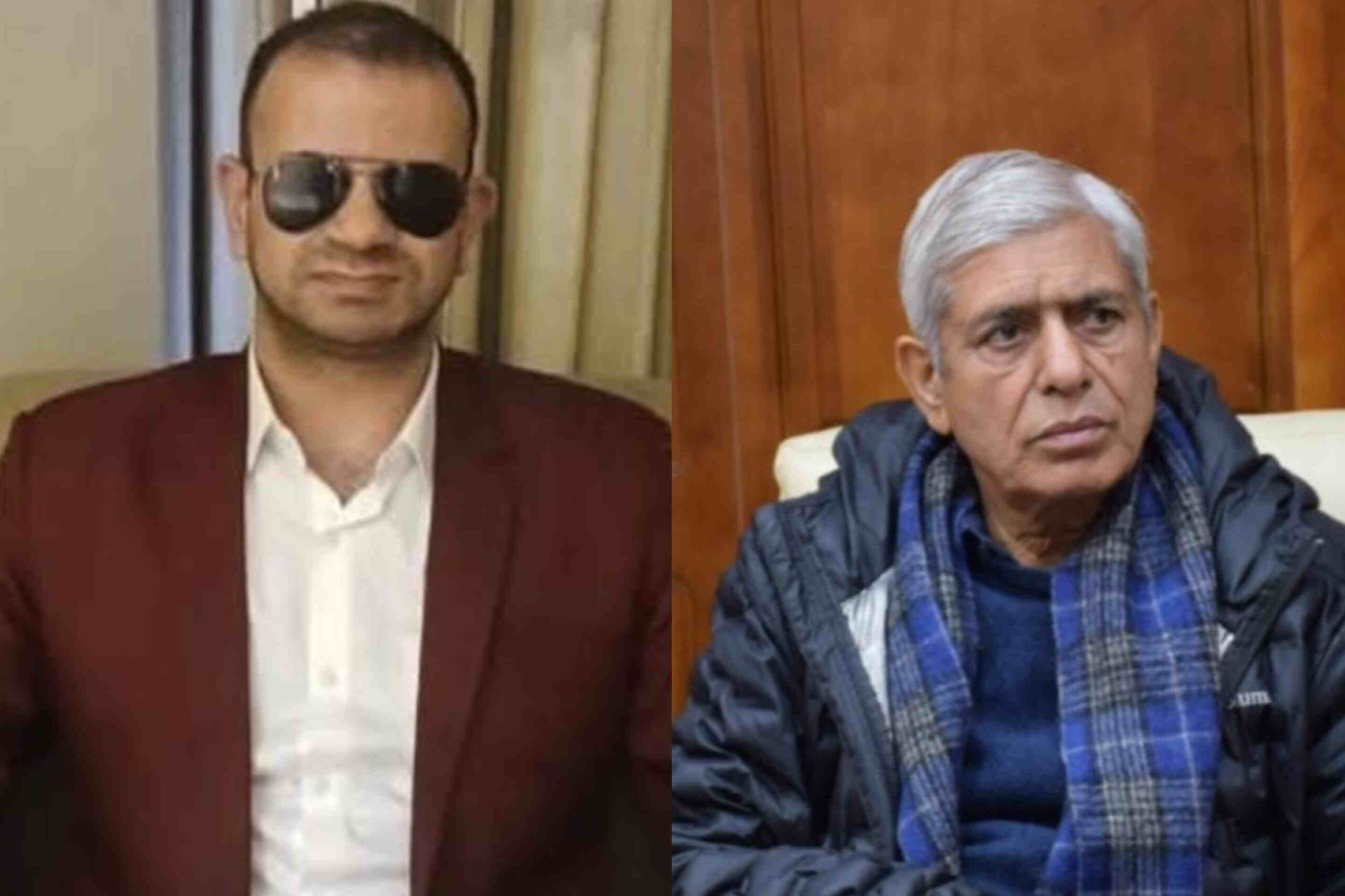 MLA Bandipora Nizamuddin Bhat Congratulates Irfan Lone for Clearing UPSC