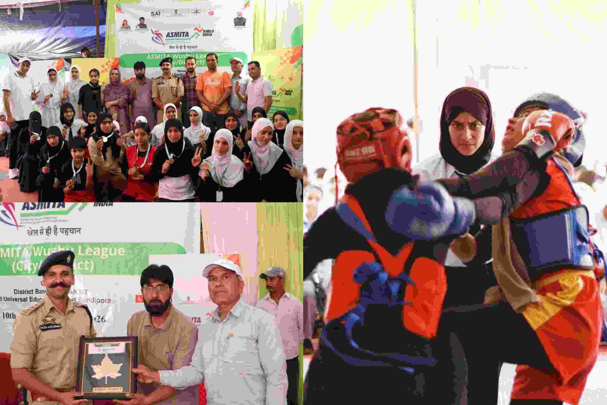 Two-Day ASMITA District Wushu League Bandipora Concludes